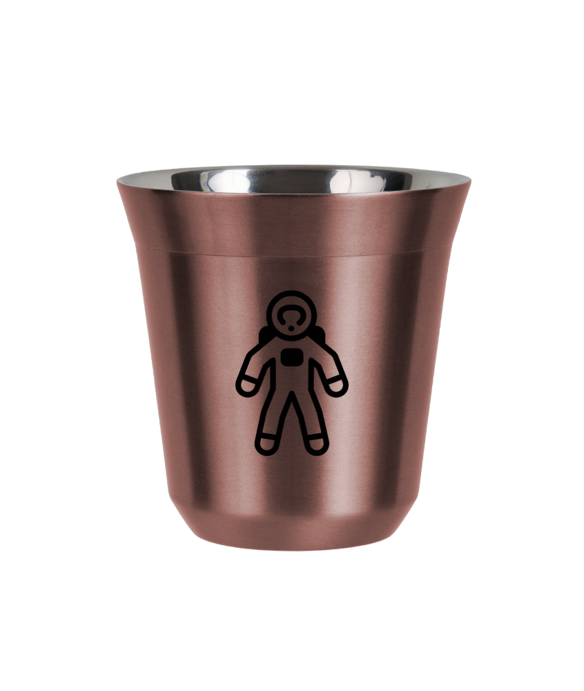Tasse 150 ml OR ROSE "Astronaute (noir)" Tasse 150 ml OR ROSE "Astronaute (noir)"