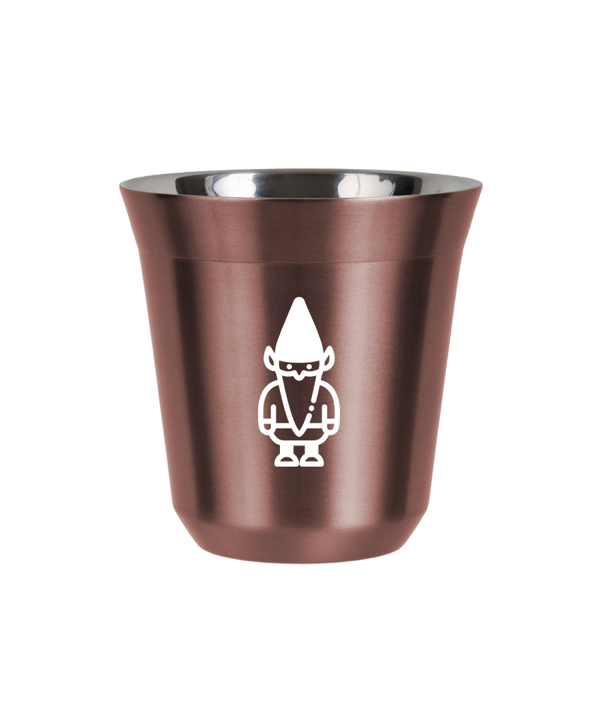 Tasse 150 ml OR ROSE "Nain 2 (blanc)" Tasse 150 ml OR ROSE "Nain 2 (blanc)"