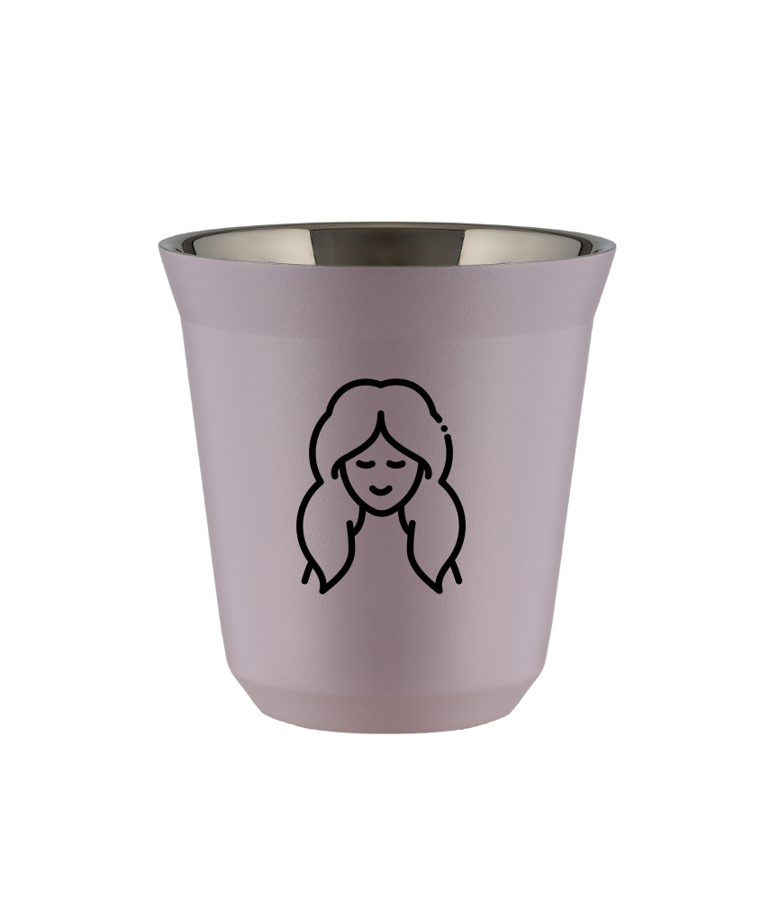 Tasse 240 ml LAVANDE "Vierge (noir)" Tasse 240 ml LAVANDE "Vierge (noir)"