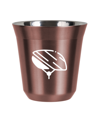 Tasse 80 ml OR ROSE "Casque (blanc)" Tasse 80 ml OR ROSE "Casque (blanc)"