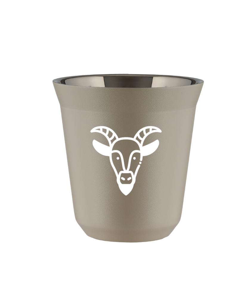 Tasse 240 ml BEIGE "Capricorne (blanc)" Tasse 240 ml BEIGE "Capricorne (blanc)"