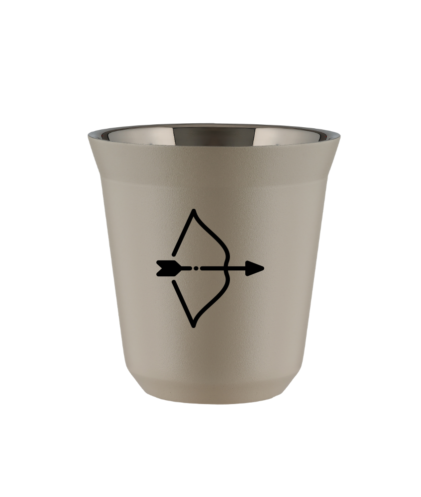 Tasse 240 ml BEIGE "Sagittaire (noir)" Tasse 240 ml BEIGE "Sagittaire (noir)"