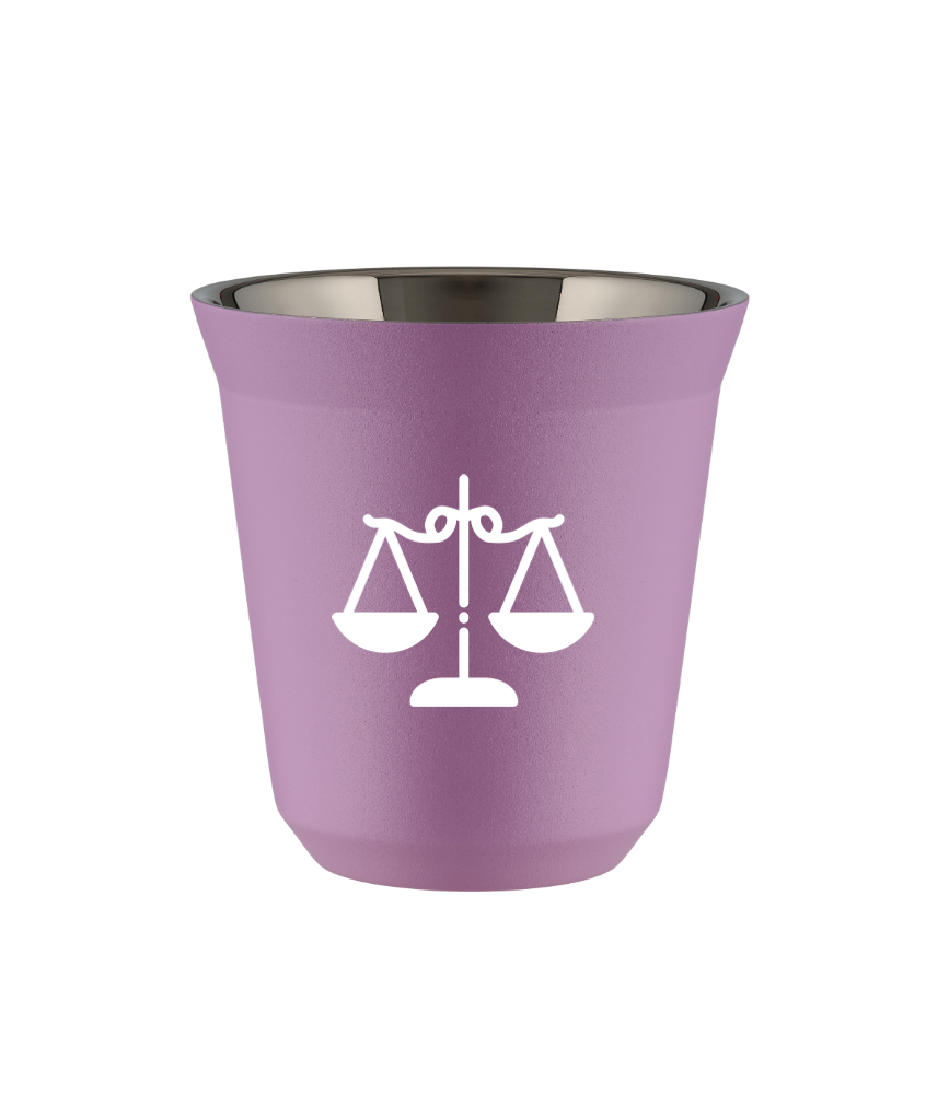 Tasse 240 ml LILAS "Balance (blanc)"