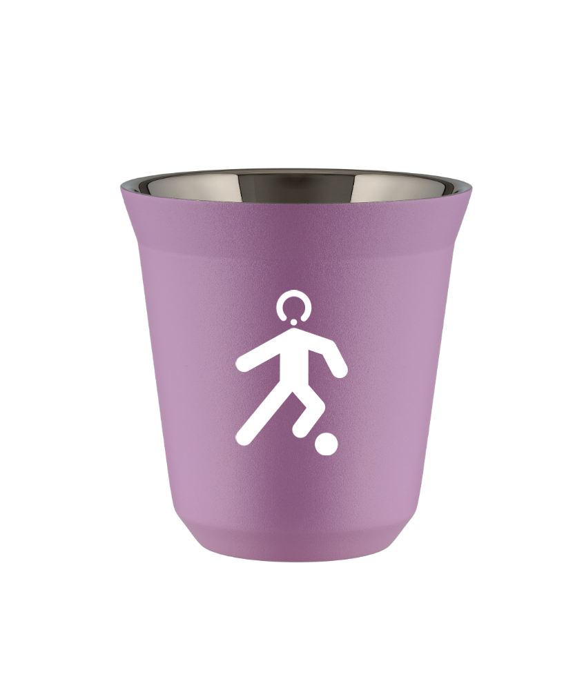 Tasse 240 ml LILAS "Football (blanc)" Tasse 240 ml LILAS "Football (blanc)"