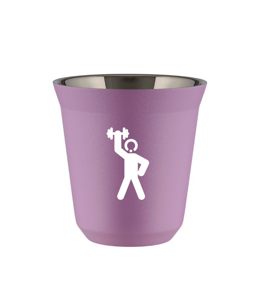 Tasse 240 ml LILAS "Homme fort 2 (blanc)" Tasse 240 ml LILAS "Homme fort 2 (blanc)"