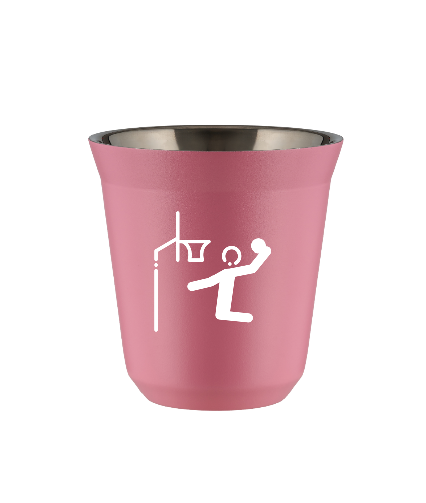 Tasse 240 ml ROSE "Basket-ball (blanc)" Tasse 240 ml ROSE "Basket-ball (blanc)"