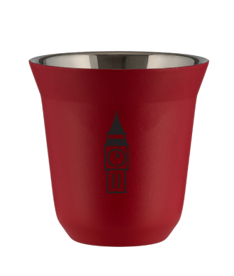 Tasse 80 ml ROUGE "BIG BEN (noir)" Tasse 80 ml ROUGE "BIG BEN (noir)"