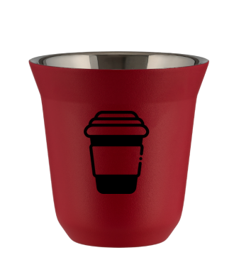 Tasse 80 ml ROUGE "Tasse" Tasse 80 ml ROUGE "Tasse"