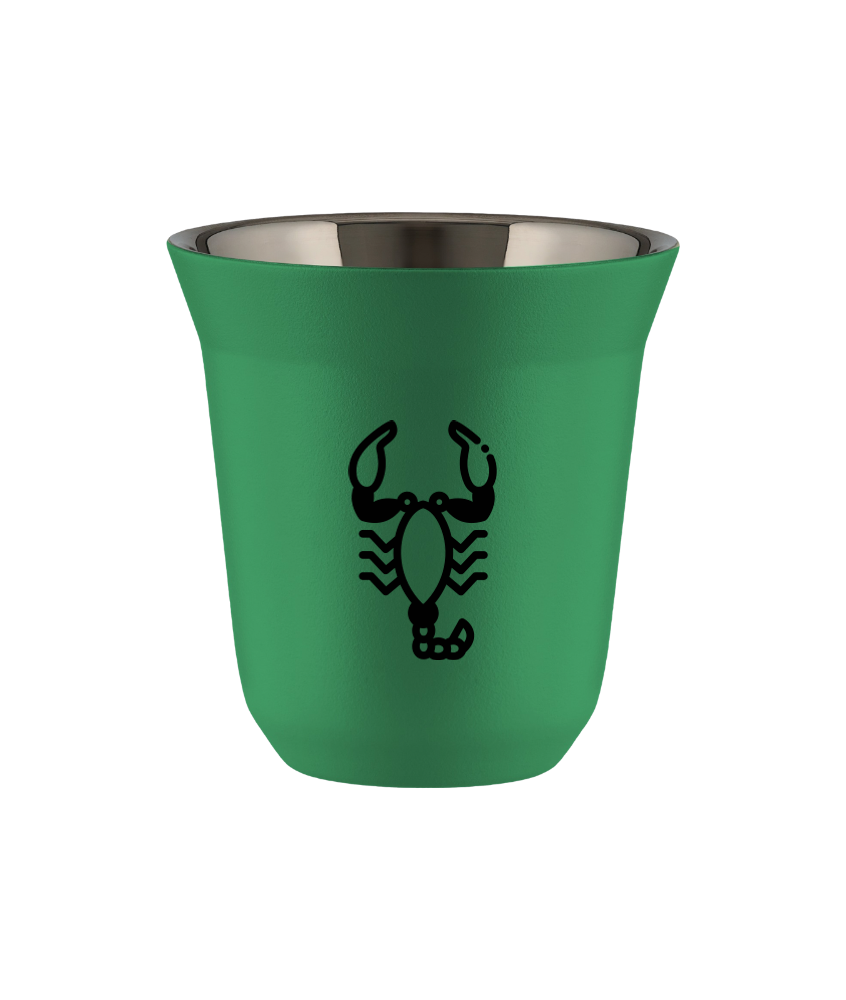 Tasse 240 ml VERT "Scorpion" Tasse 240 ml VERT "Scorpion"
