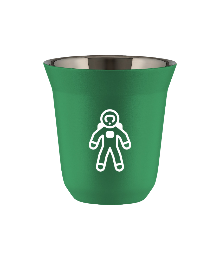 Tasse 240 ml VERT "Astronaute (blanc)"