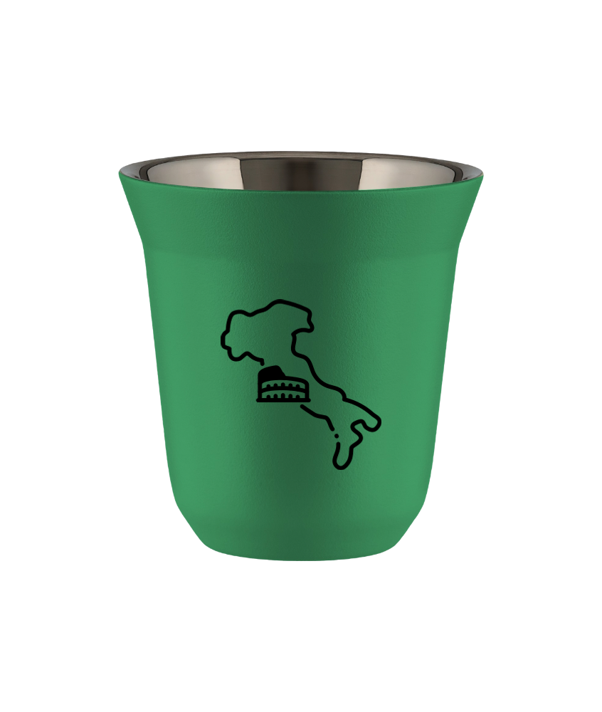 Tasse 80 ml VERT "Italie"
