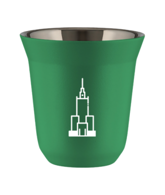 Tasse 150 ml VERT "Pałac kultury i nauki (blanc)" Tasse 150 ml VERT "Pałac kultury i nauki (blanc)"