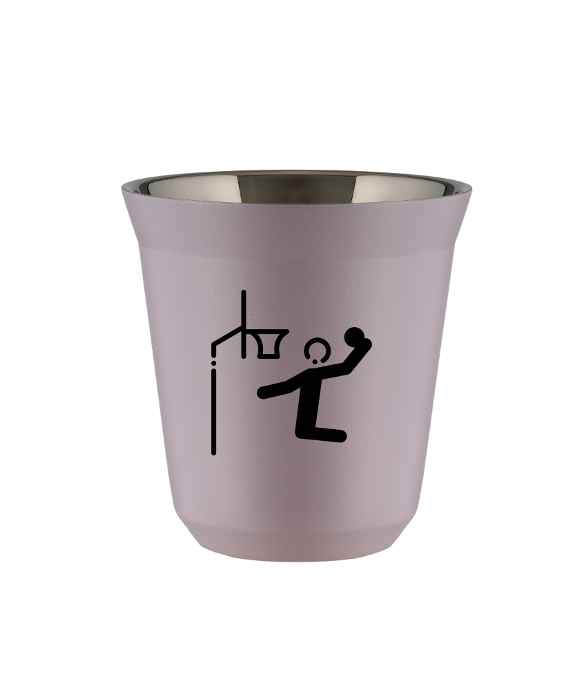 Tasse 150 ml LAVANDE "Basket-ball" Tasse 150 ml LAVANDE "Basket-ball"