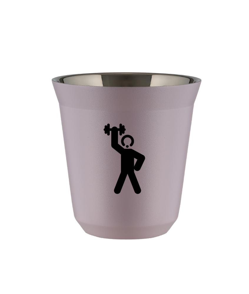 Tasse 150 ml LAVANDE "Homme fort 2 (noir)" Tasse 150 ml LAVANDE "Homme fort 2 (noir)"