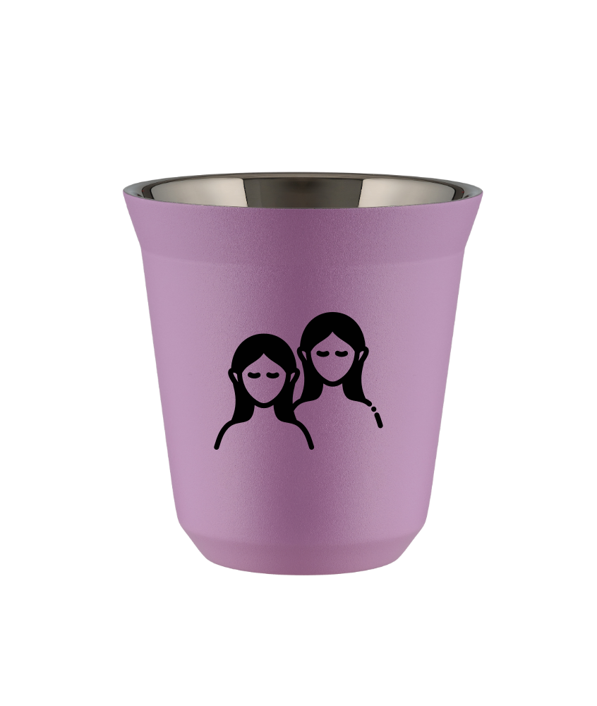 Tasse 150 ml LILAS "Gémeaux" Tasse 150 ml LILAS "Gémeaux"
