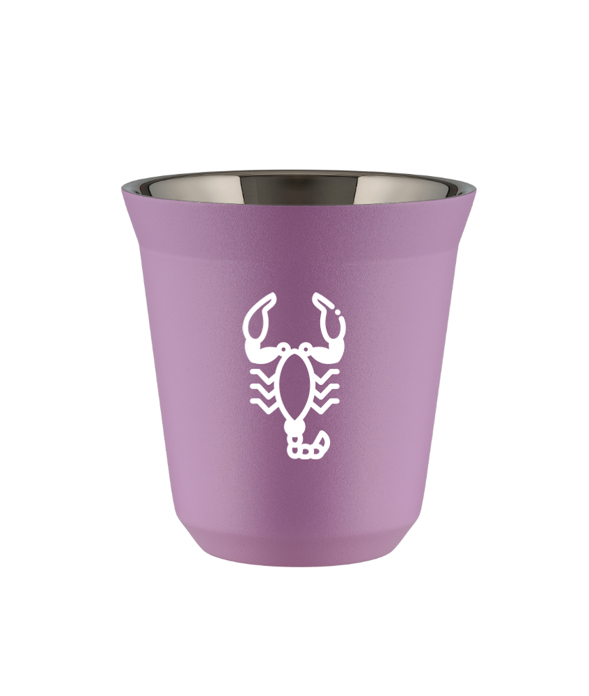 Tasse 150 ml LILAS "Scorpion (blanc)" Tasse 150 ml LILAS "Scorpion (blanc)"