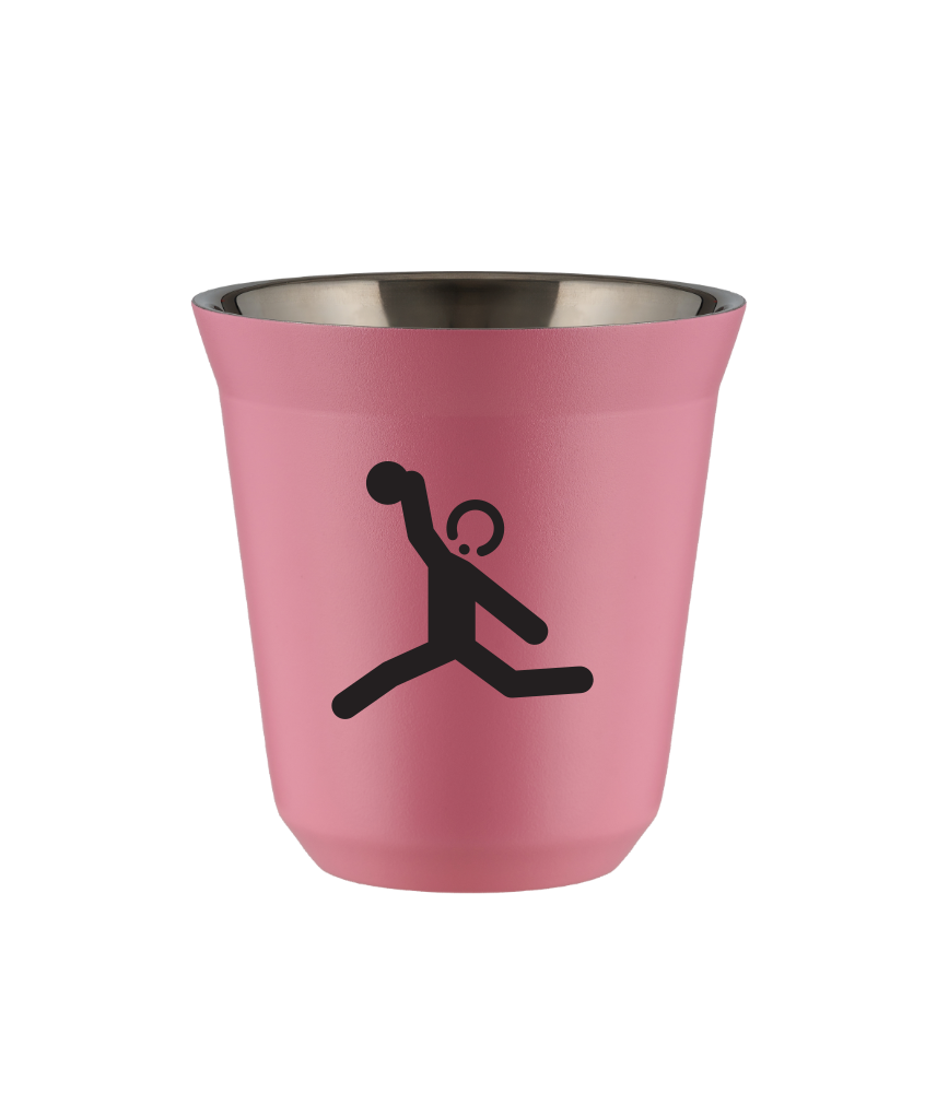 Tasse 150 ml ROSE "Lancer du disque" Tasse 150 ml ROSE "Lancer du disque"
