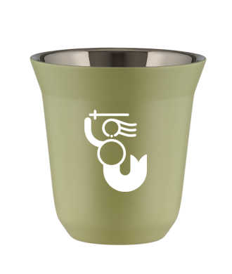 Tasse 80 ml PISTACHE "WARSZAWSKA SYRENKA (blanc)" Tasse 80 ml PISTACHE "WARSZAWSKA SYRENKA (blanc)"