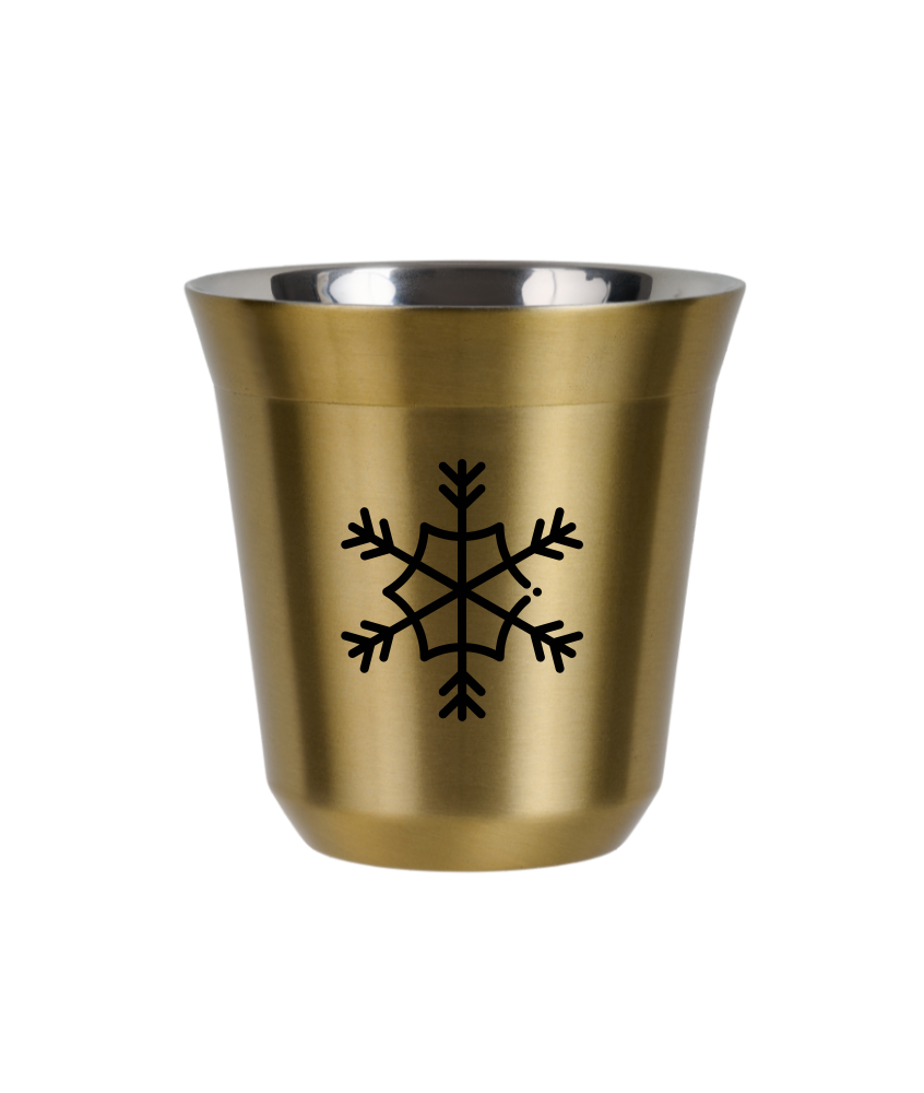 Tasse 240 ml OR "Flocon de neige" Tasse 240 ml OR "Flocon de neige"