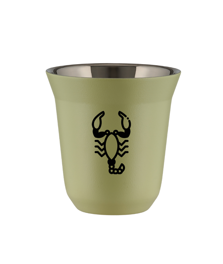 Tasse 240 ml PISTACHE "Scorpion (noir)" Tasse 240 ml PISTACHE "Scorpion (noir)"