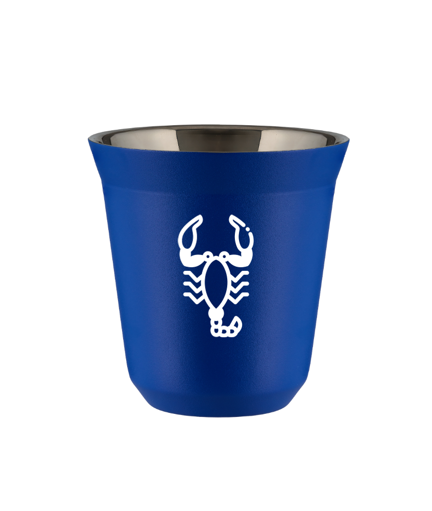 Tasse 240 ml BLEU "Scorpion (blanc)" Tasse 240 ml BLEU "Scorpion (blanc)"