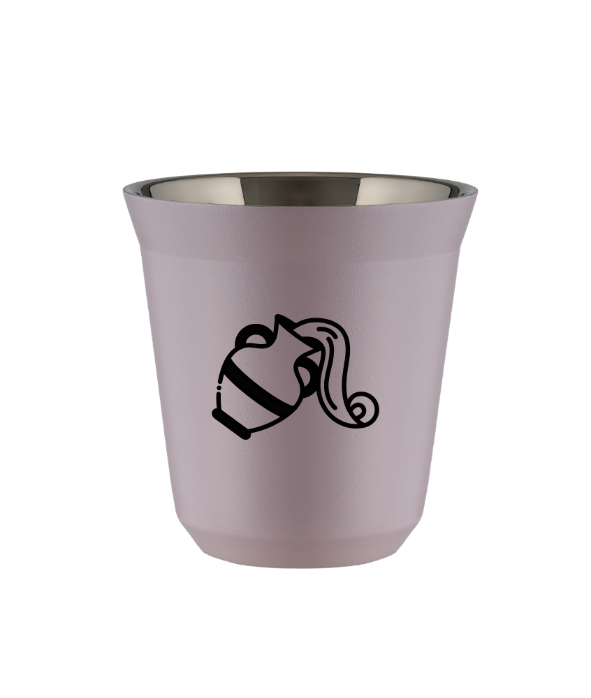 Tasse 240 ml LAVANDE "Verseau (noir)"