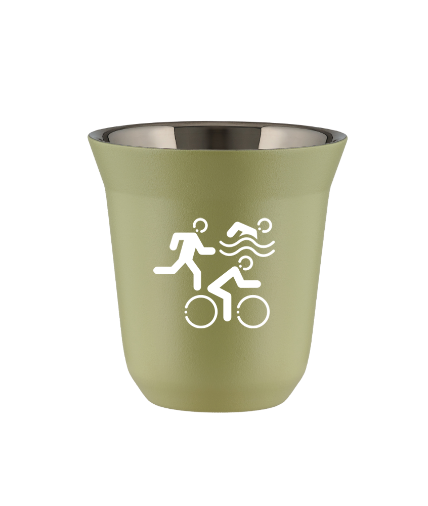Tasse 240 ml PISTACHE "Sports (blanc)"
