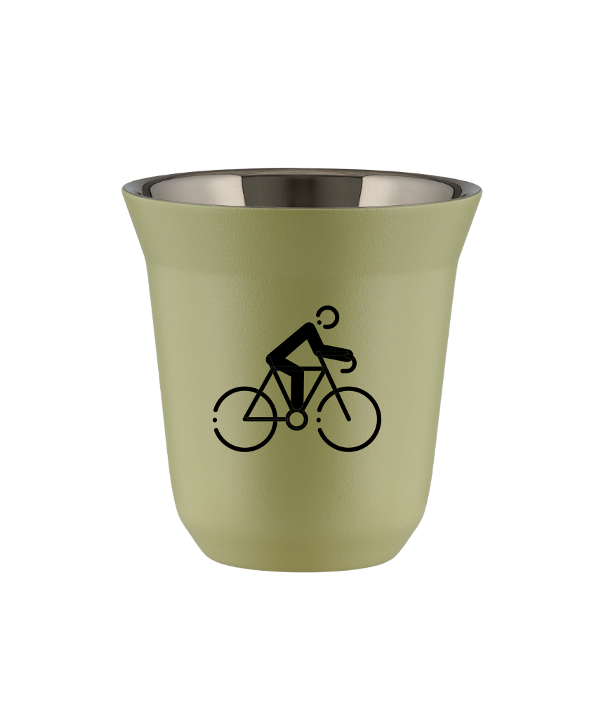 Tasse 240 ml PISTACHE "Cyclisme 3" Tasse 240 ml PISTACHE "Cyclisme 3"