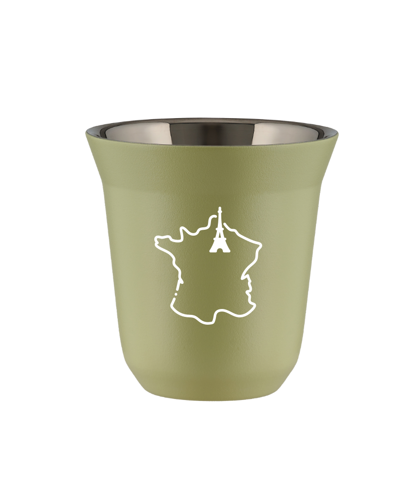 Tasse 240 ml PISTACHE "France (blanc)"