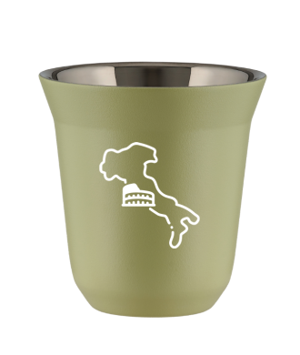 Tasse 80 ml PISTACHE "Italie (blanc)" Tasse 80 ml PISTACHE "Italie (blanc)"