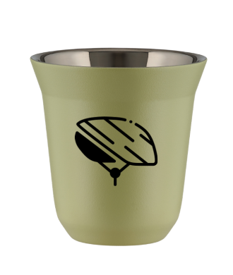 Tasse 80 ml PISTACHE "Casque" Tasse 80 ml PISTACHE "Casque"