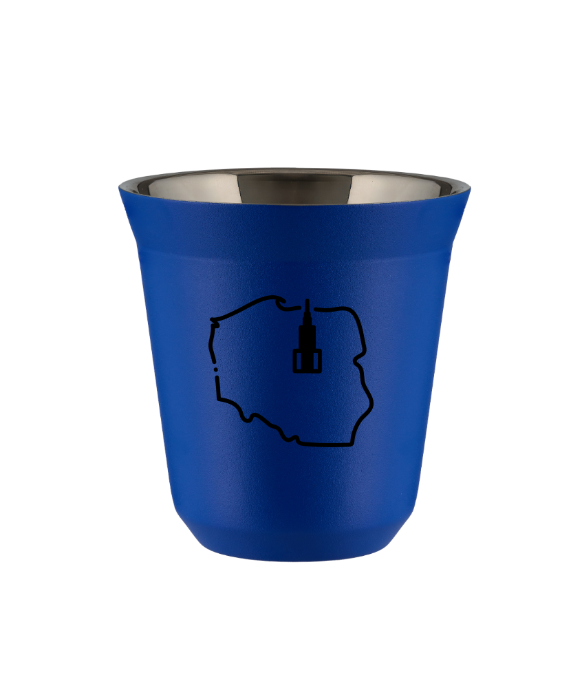 Tasse 240 ml BLEU "Pologne (noir)" Tasse 240 ml BLEU "Pologne (noir)"