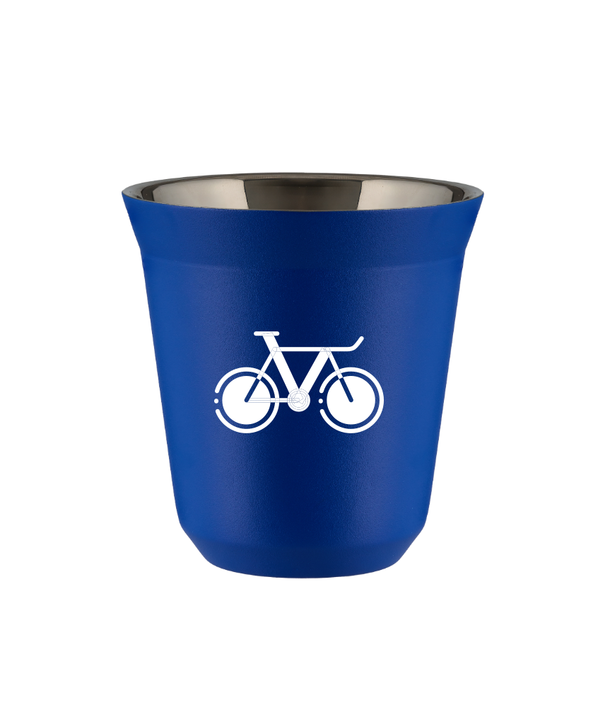 Tasse 240 ml BLEU "Vélo 1 (blanc)" Tasse 240 ml BLEU "Vélo 1 (blanc)"