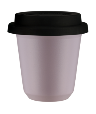 Tasse 240 ml LAVANDE, avec couvercle noir Tasse 240 ml LAVANDE, avec couvercle noir