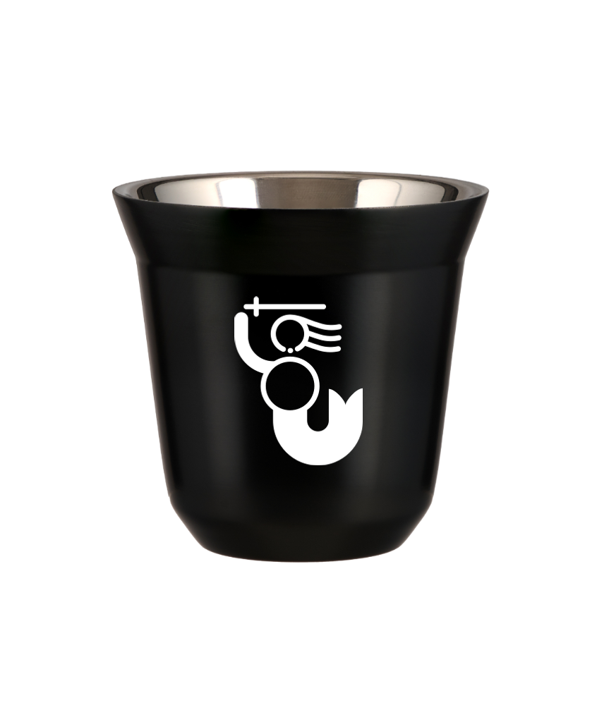 Tasse 240 ml NOIR "WARSZAWSKA SYRENKA (blanc)" Tasse 240 ml NOIR "WARSZAWSKA SYRENKA (blanc)"
