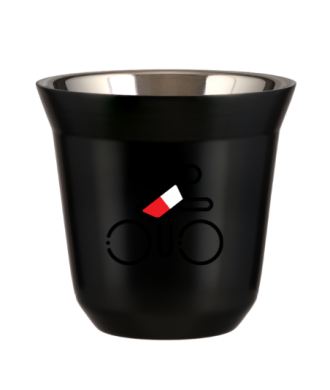 Tasse 240 ml NOIR "Cycliste aux couleurs polonaises" Tasse 240 ml NOIR "Cycliste aux couleurs polonaises"