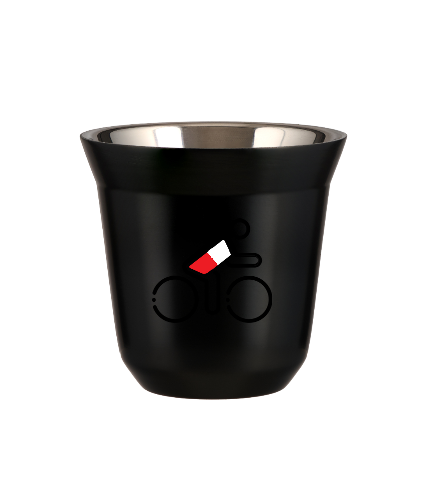 Tasse 240 ml NOIR "Cycliste aux couleurs polonaises (noir)" Tasse 240 ml NOIR "Cycliste aux couleurs polonaises (noir)"
