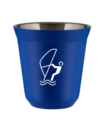Tasse 80 ml BLEU "Sports nautiques (blanc)" Tasse 80 ml BLEU "Sports nautiques (blanc)"
