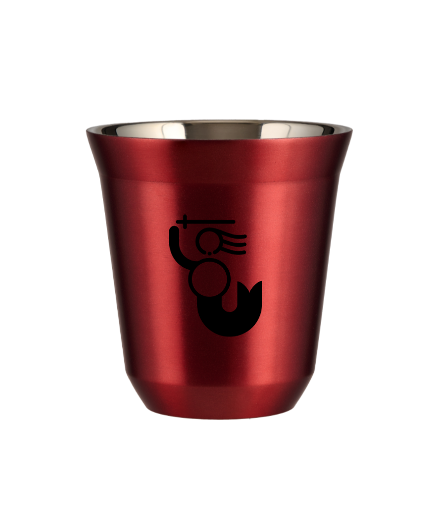 Tasse 240 ml ROUGE MÉTALLIQUE "WARSZAWSKA SYRENKA" Tasse 240 ml ROUGE MÉTALLIQUE "WARSZAWSKA SYRENKA"