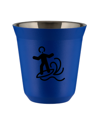 Tasse 80 ml BLEU "Planche à voile" Tasse 80 ml BLEU "Planche à voile"