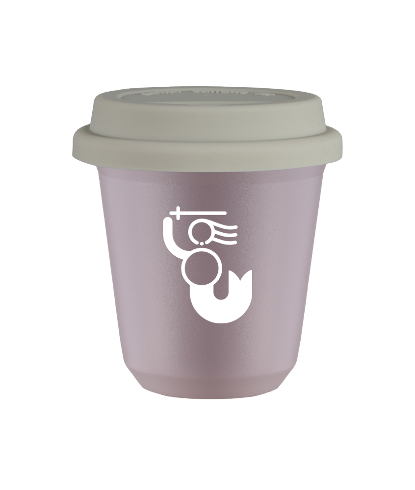 Tasse 240 ml LAVANDE "WARSZAWSKA SYRENKA (blanc)", avec couvercle blanc Tasse 240 ml LAVANDE "WARSZAWSKA SYRENKA (blanc)", avec couvercle blanc