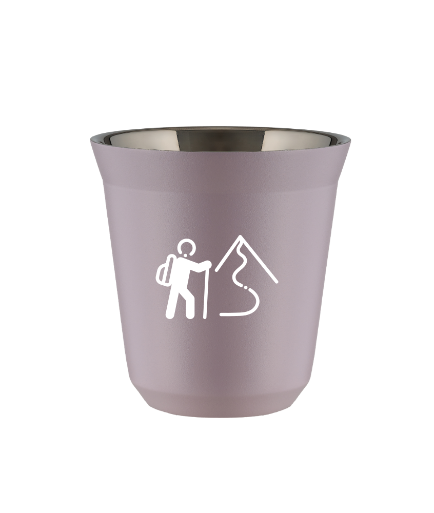 Tasse 240 ml LAVANDE "Escalade 2 (blanc)" Tasse 240 ml LAVANDE "Escalade 2 (blanc)"