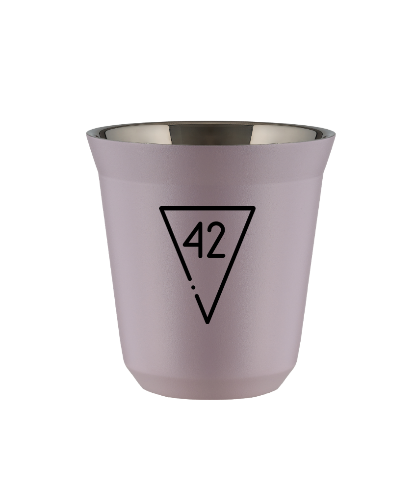 Tasse 240 ml LAVANDE "42 (noir)"