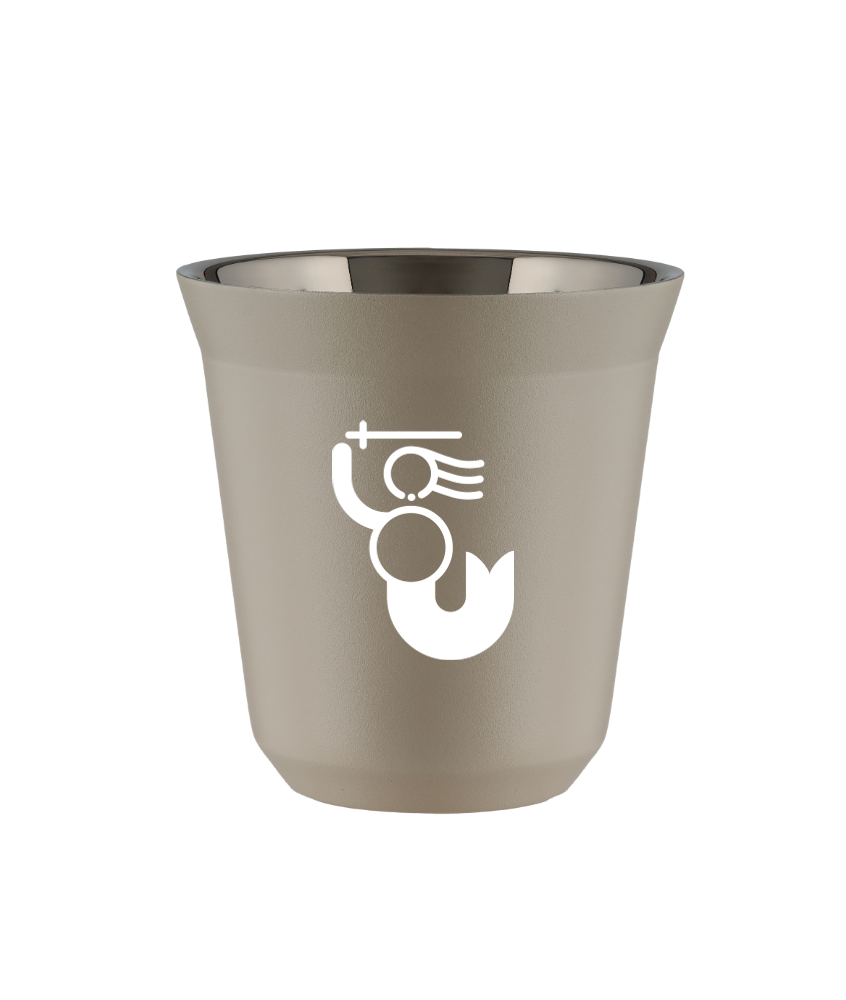 Tasse 240 ml BEIGE "WARSZAWSKA SYRENKA (blanc)"