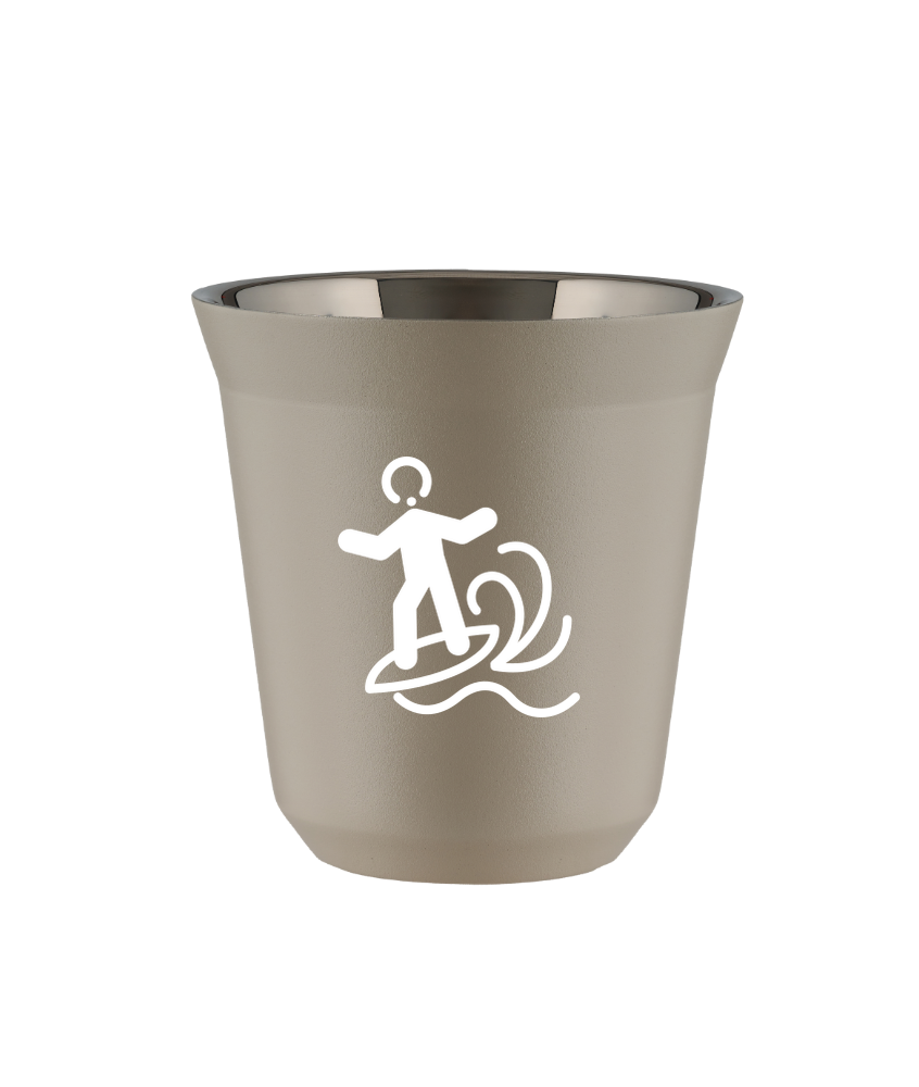 Tasse 240 ml BEIGE "Planche à voile (blanc)" Tasse 240 ml BEIGE "Planche à voile (blanc)"