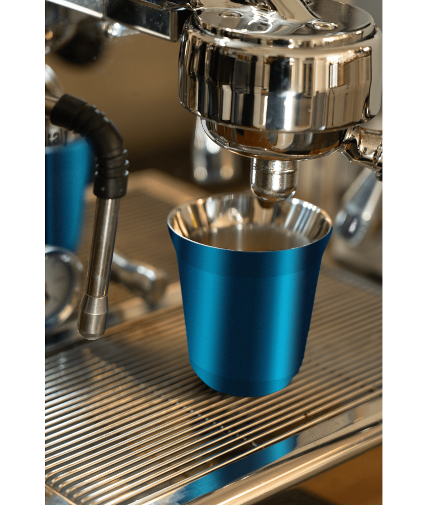 Tasse 80 ml BLEU MÉTALLIQUE