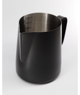 Pot à mousser le lait noir Pot à mousser le lait noir