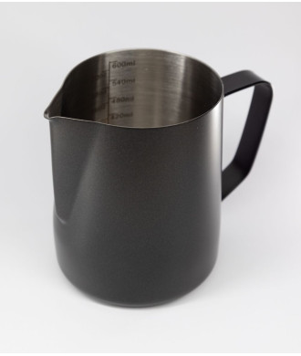 Pot à mousser le lait noir Pot à mousser le lait noir