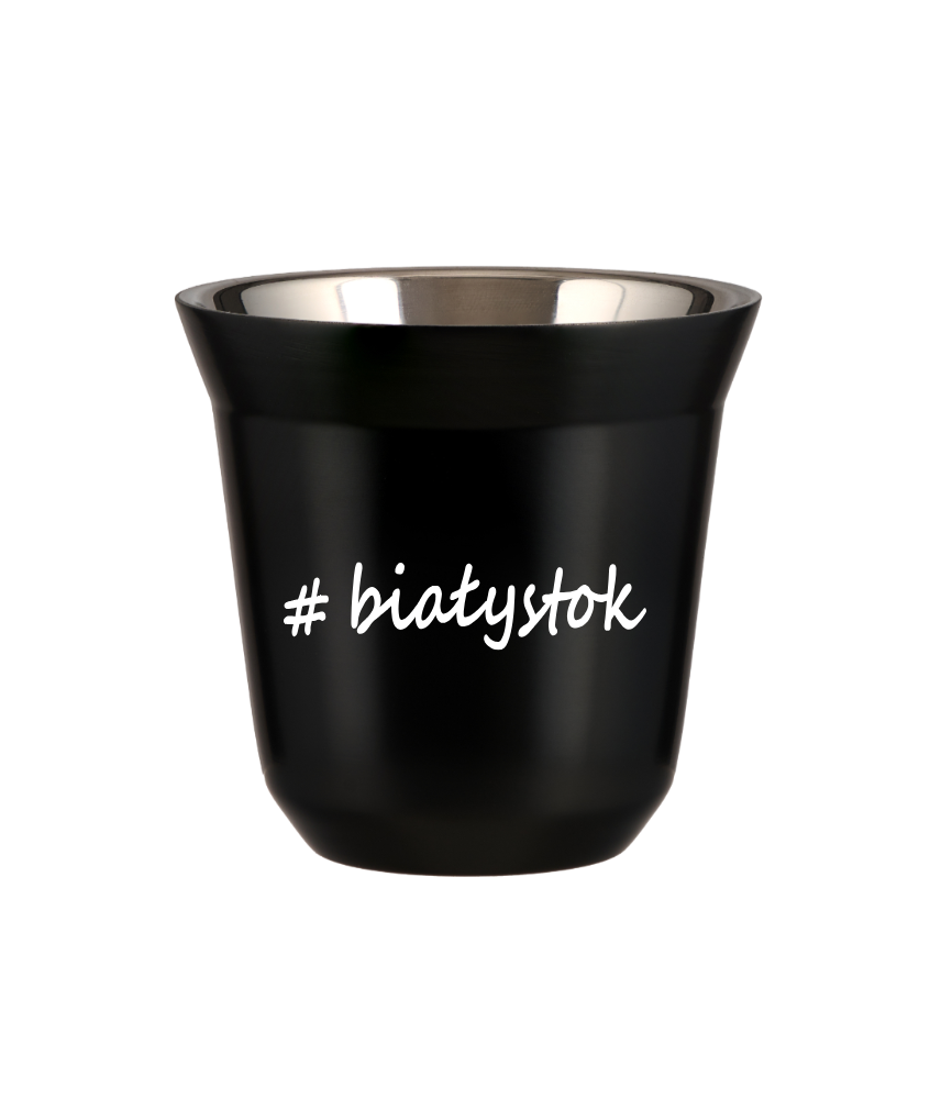 Tasse 150 ml NOIR "Białystok"