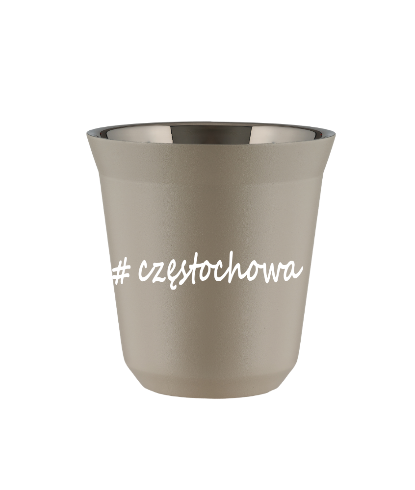 Tasse 80 ml BEIGE "Częstochowa" Tasse 80 ml BEIGE "Częstochowa"